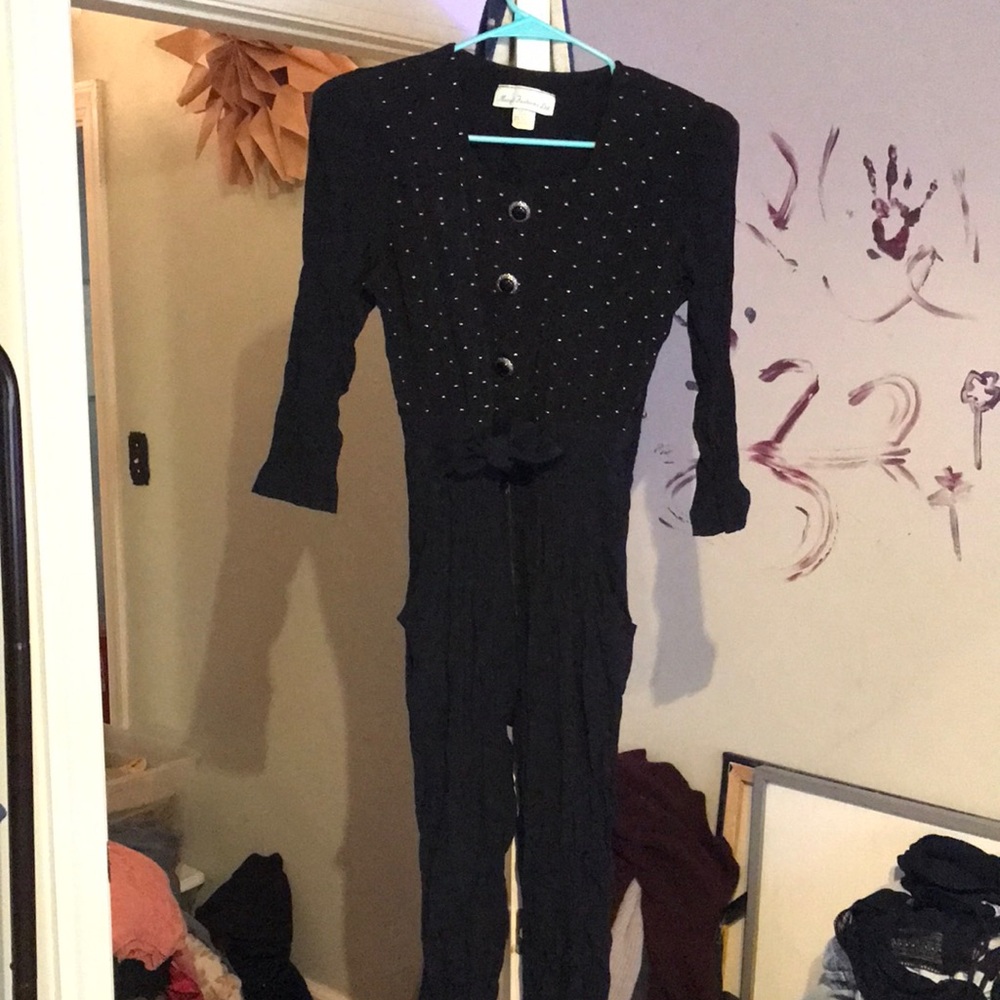 Vintage black jumpsuit